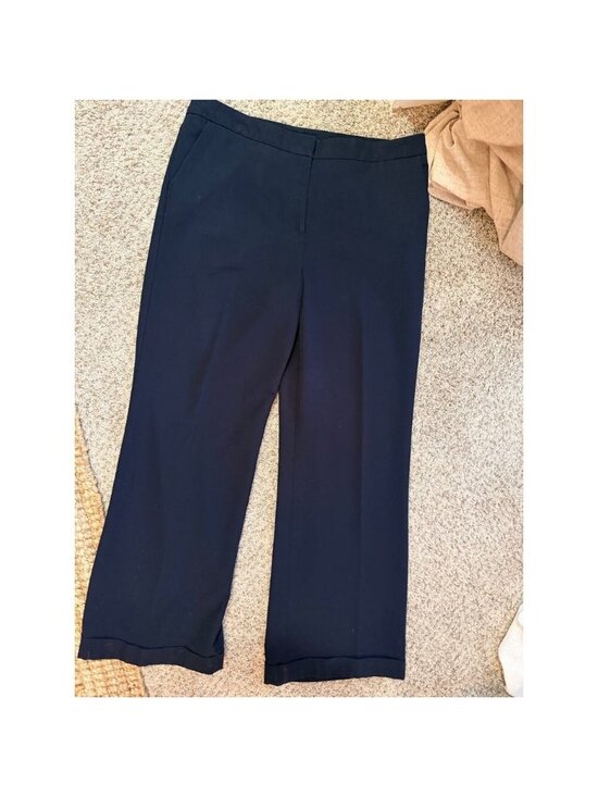 Dresses & Skirts - 3 for $9 Worthington Modern Fit Black Wide Leg Cuffed Pants EUC 16